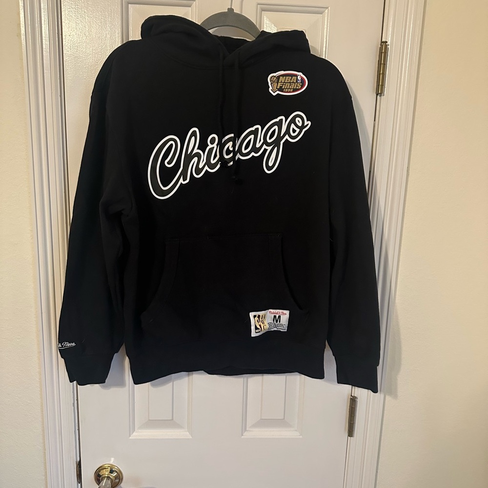 Mitchell & Ness Chicago Black Hoodie